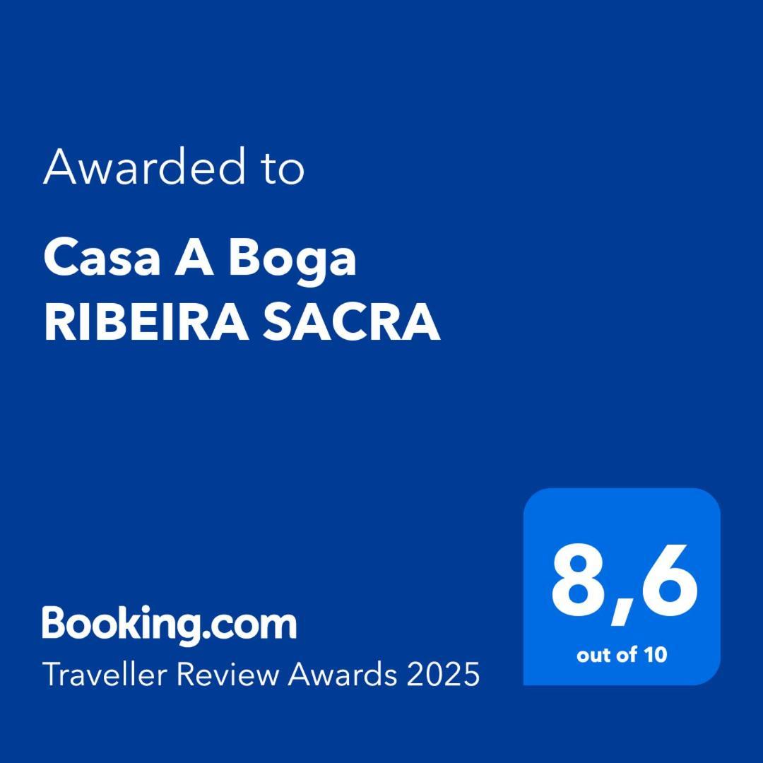 Casa A Boga Ribeira Sacra Villa Abeleda ภายนอก รูปภาพ
